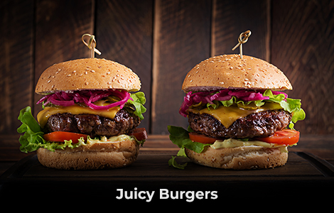 Crollas Takeaway Galashiels Juicy Burgers